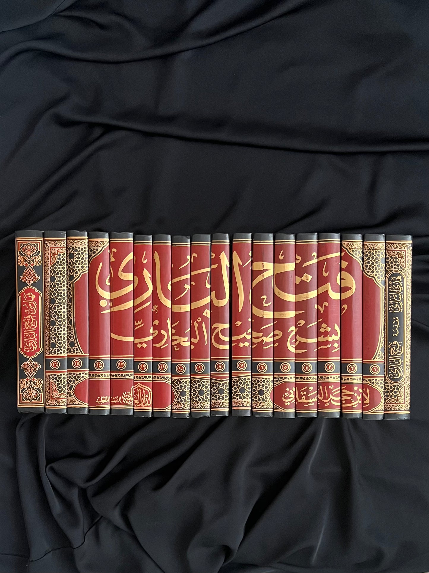 فتح الباري بشرح صحيح البخاري - الحافظ ابن حجر العسقلاني (18 volumes)
