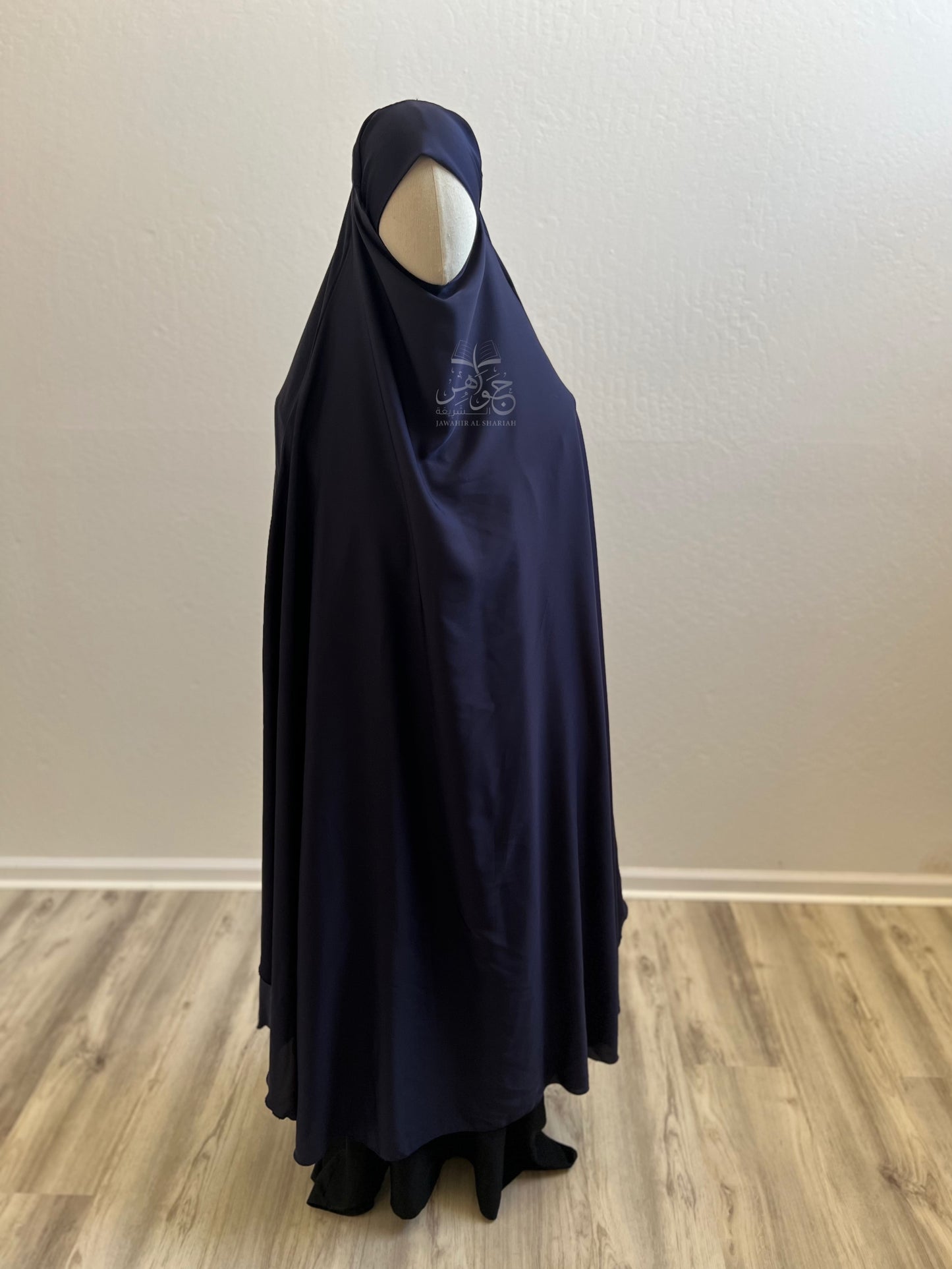 Maxi Nidha Khimar - Navy Blue