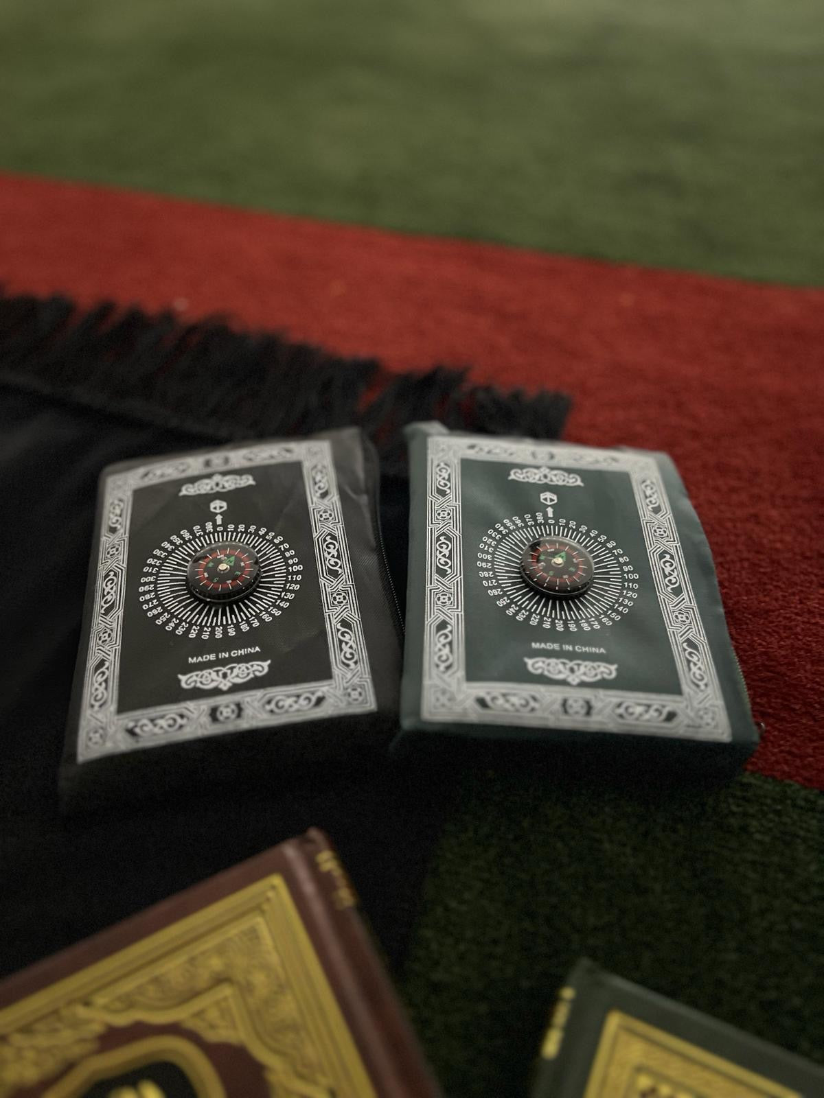 Portable Prayer Mats with Compass