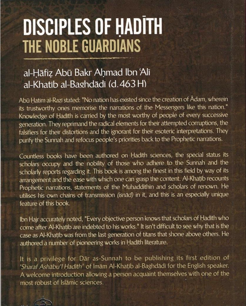 Disciples of Hadith: The Noble Guardians