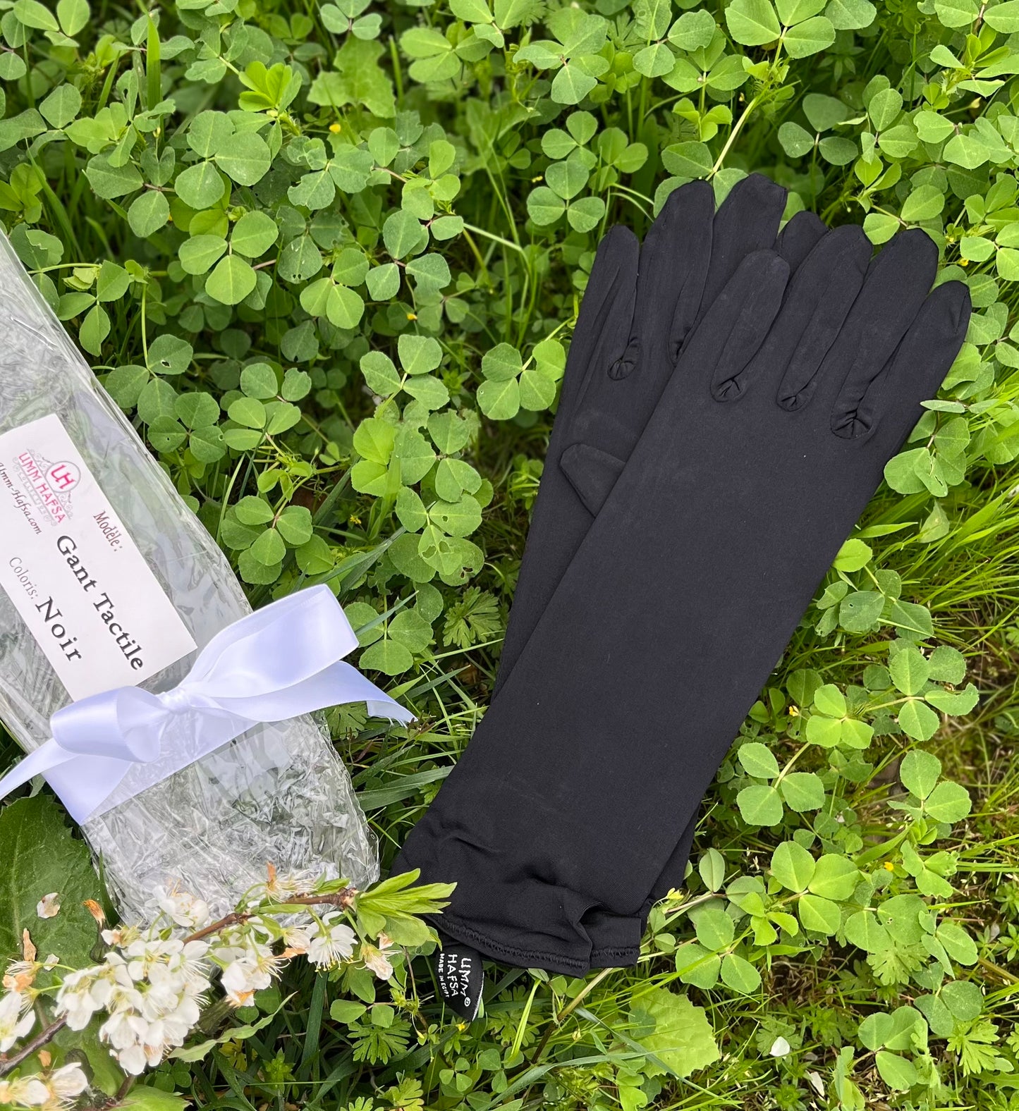 Touch-Screen Gloves [Umm Hafsa Collection] - BLACK | GRAY