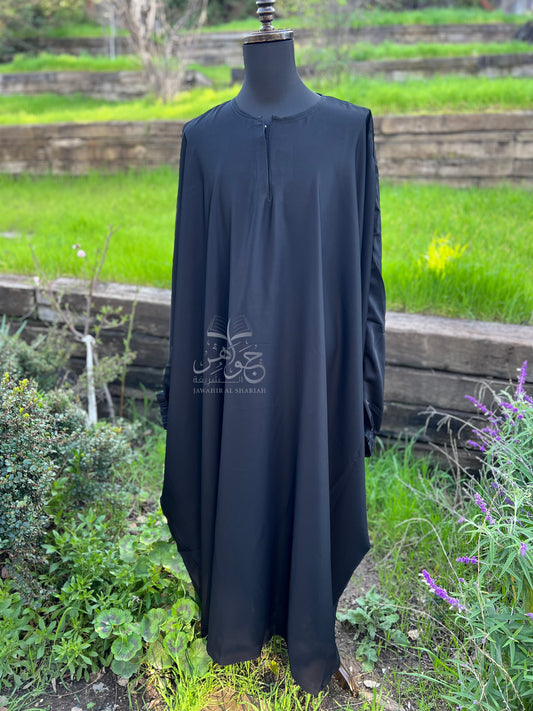 Butterfly Abaya - Black